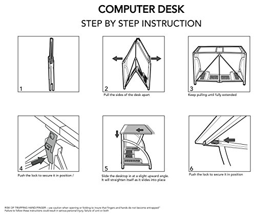 Origami Rde 01 Computer Desk Review Well Furnished Home