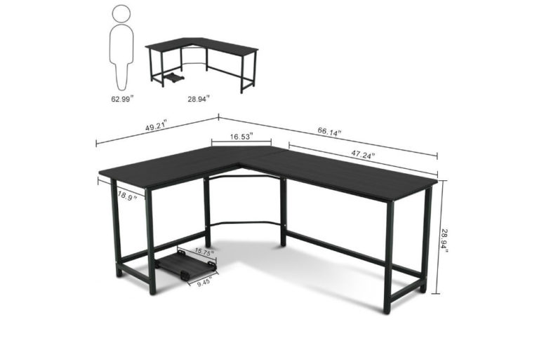 The Tribesigns Modern L-Shaped Desk Corner Computer Desk Review